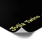 ジュリアツインズ ポスター (角)