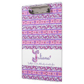 ジュリアナ名とはハート文字Jクリップボード クリップボード (左)