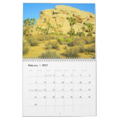 ジュリアハナ著ジョシュアツリー2018年 カレンダー (2月 2027)