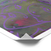 ジュリアファインアートフローラ絵画のポスター ポスター (角)