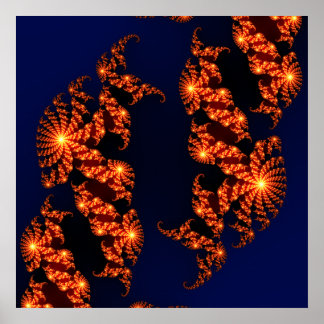 ジュリアフラクタルズーム ポスター