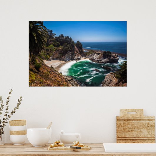 ジュリアプファイファーバーンズのマクウェイ滝州パーク ポスター (キッチン)