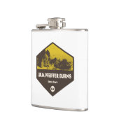 ジュリアプファイファーバーンズ州パークカリフォルニア フラスク (左)