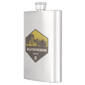 ジュリアプファイファーバーンズ州パークカリフォルニア フラスク (左)