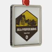 ジュリアプファイファーバーンズ州パークカリフォルニア メタルオーナメント (右)