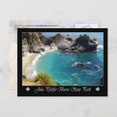 ジュリアプファイファーバーンズ州パーク，カリフォルニア ポストカード (正面/裏面)