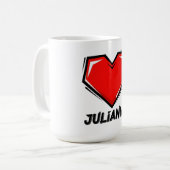 ジュリアンヌを愛して コーヒーマグカップ (正面左)