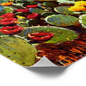 ジュリアン・オンタードンク - 1915年の咲くサボテン ポスター (角)