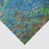 ジュリアン・オンダードンによるブルーボンネットの分野 薄葉紙 (詳細)