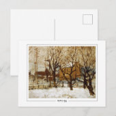 ジュリアン・オンダードンク #80 - ファインアート ポストカード (正面/裏面)