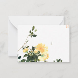 『ジュリアン – 虫と花』 ノートカード