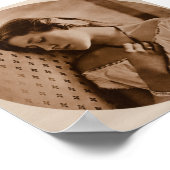 ジュリア恋しく思マガレット・キャメロン・エレン・テリー ポスター (角)