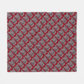 ジュリア毛布 フリースブランケット (正面(横))