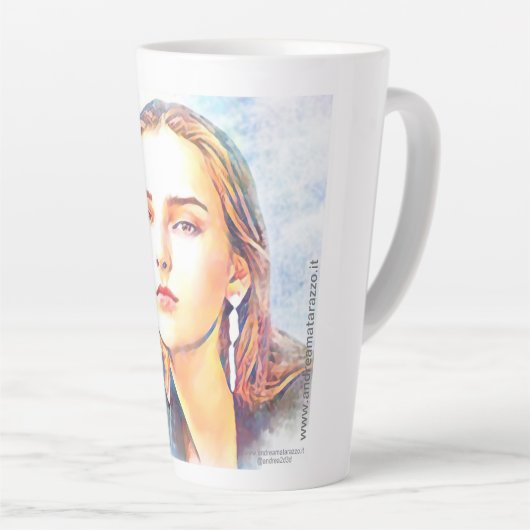 ジュリア カフェラテマグ (右アングル)