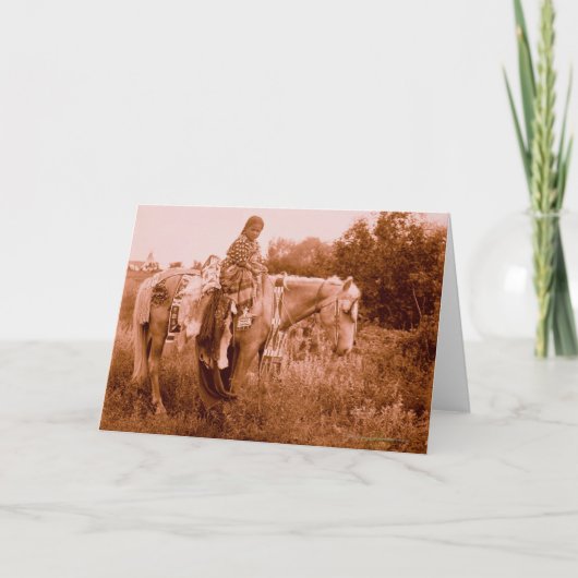 ジュリア-カラスの女性 カード (正面)