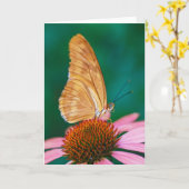 ジュリア カード (黄色い花)