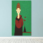 ジュリア キャンバスプリント (インサイチュ (ウッドフロア))