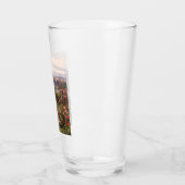 ジュリア・ギャザリング・バラ（美しい少女と花） タンブラーグラス (左)