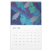 ジュリア·ホロシフの自然ファンタジーアートの精神 カレンダー (3月 2026)