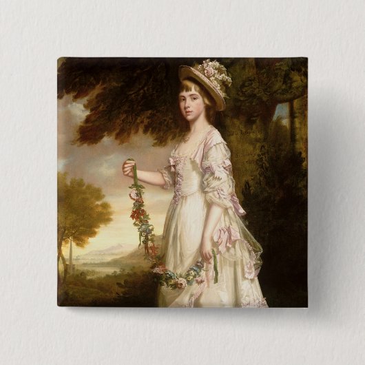 ジュリアKeathberry 缶バッジ (正面)