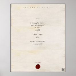 ジュリエットプリントへの手紙🌹🗡 16/49 ポスター