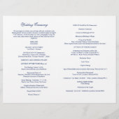 ジュリエット結婚カトリック式一括プログラム (裏面)