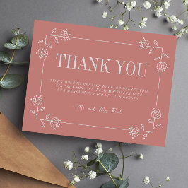 ジュリエット | キュレート色 | 結婚サンキューカード サンキューカード