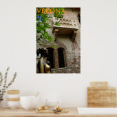 ジュリエット&ジュリエットのバルコニーベローナイタリア ポスター (キッチン)