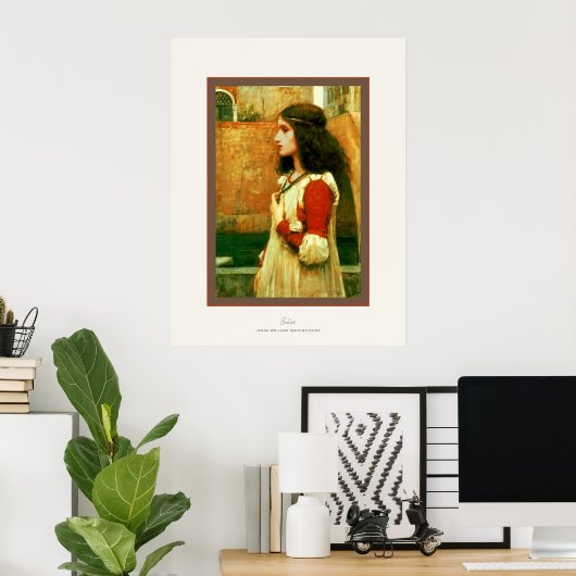 ジュリエット~ジョン・ウィリアム・ウォーターハウス ポスター (ホームオフィス)