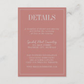 ジュリエット | 精選された色合い | 詳細情報 エンクロージャーカード (正面)