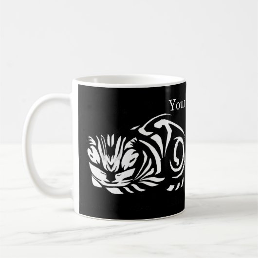 ジュリエ・デ・グラーフ 猫 コーヒーマグカップ (左)