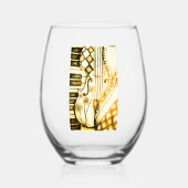 ジュリオグリベク ステムなしワイングラス (正面)