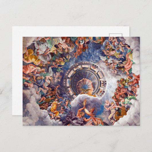 ジュリオ・ロマーノによる巨人会議所 シーズンポストカード (正面/裏面)