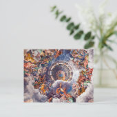 ジュリオ・ロマーノによる巨人会議所 ポストカード (スタンド正面)