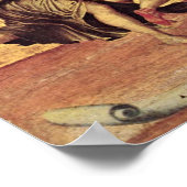 ジュリオ・ロマーノ – アポロとミューズのダンス ポスター (角)