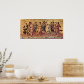 ジュリオ・ロマーノ – アポロとミューズのダンス ポスター (キッチン)