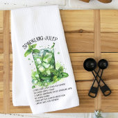 ジュリッきらめくプカクテルレシピウォーター色 キッチンタオル