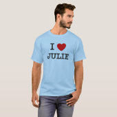 ジュリーが大好き Tシャツ (正面フル)