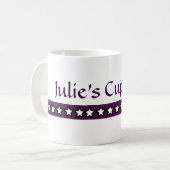 ジュリーのカスタムなお茶 コーヒーマグカップ (正面左)