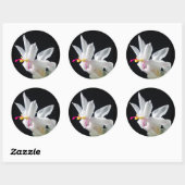 ジュリーのクリスマスサボテン ラウンドシール (シート)