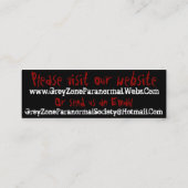 ジュリーのグレーゾーンカード スキニー名刺 (裏面)