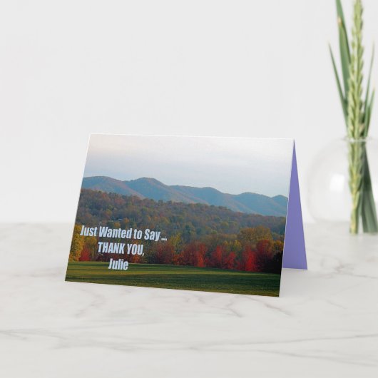 ジュリーのサンキューカード サンキューカード (正面)