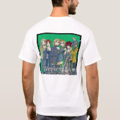 ジュリーのスタッフのワイシャツ Tシャツ (裏面)