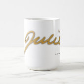 ジュリーウィンアートロゴマグ コーヒーマグカップ (中央)