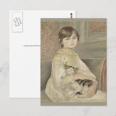 ジュリーマネバイピエールオーギュストルノアール ポストカード (正面/裏面)