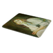 ジュリー・デイドリーム（美しい若い女性） カッティングボード (角)