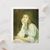 ジュリー・デイドリーム（美しい若い女性） カード (正面/裏面インサイチュ)