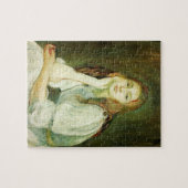 ジュリー・デイドリーム（美しい若い女性） ジグソーパズル (横)