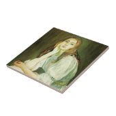 ジュリー・デイドリーム（美しい若い女性） タイル (側面)