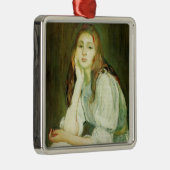 ジュリー・デイドリーム（美しい若い女性） メタルオーナメント (右)
